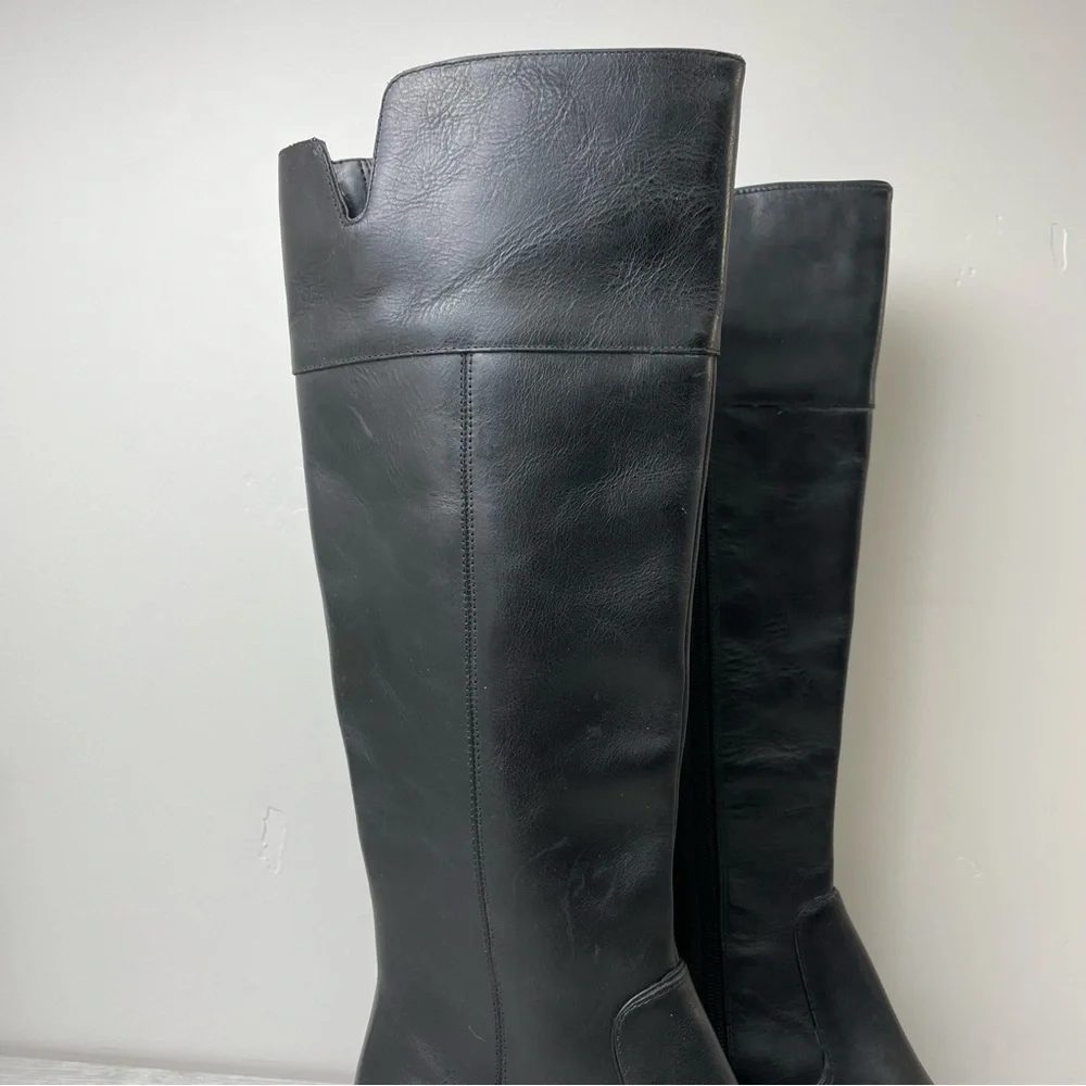 𝅺FRANCO SARTO LUCIANNA BLOCK HEEL TALL BOOT SIZE 6.5